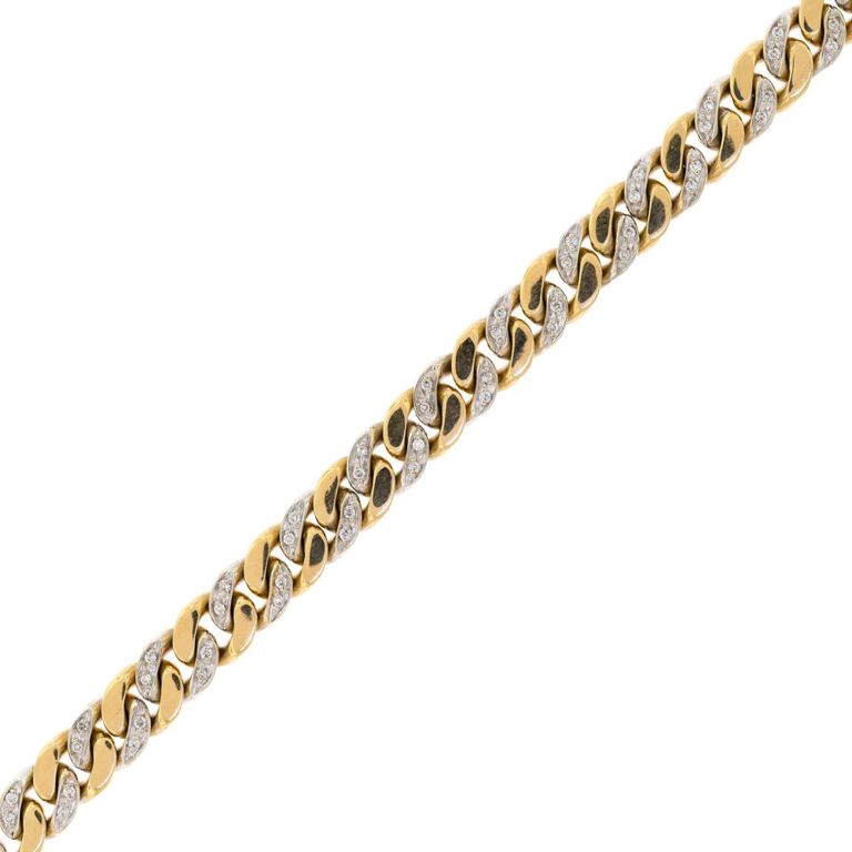 18k Gold Diamond Bracelet