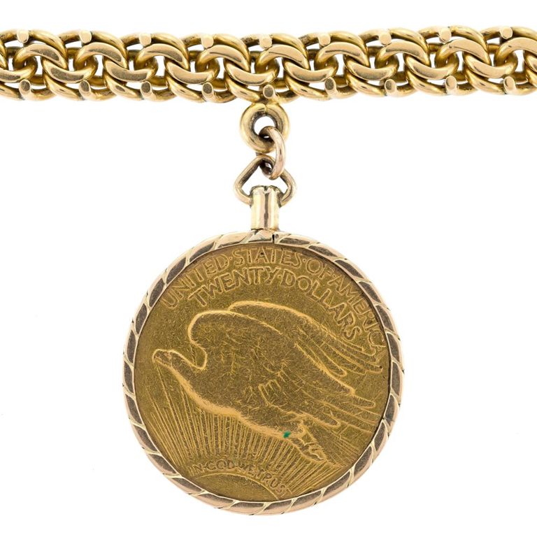 18k Yellow Gold Charm Bracelet