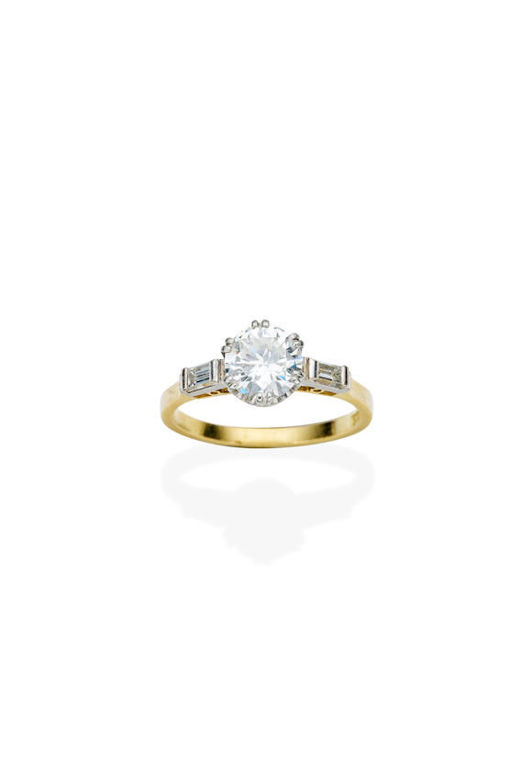 Diamond Single-Stone Ring