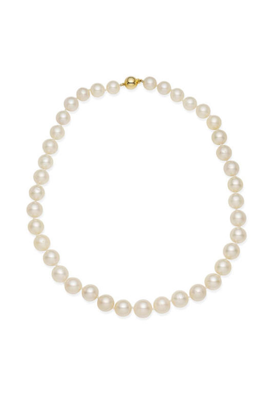Gold Pearl Necklace