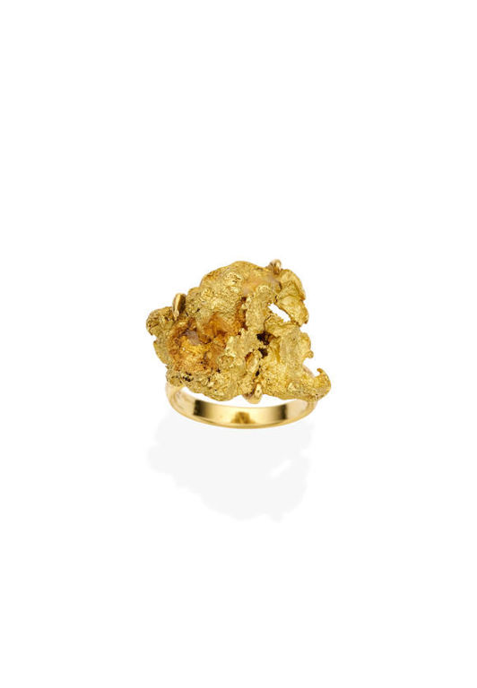 Gold Nugget Ring