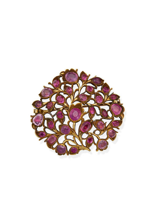 Ruby Brooch