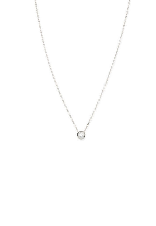 18k Gold Diamond Pendant Necklace