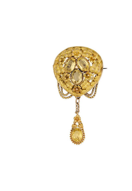 Citrine Pendant/Brooch