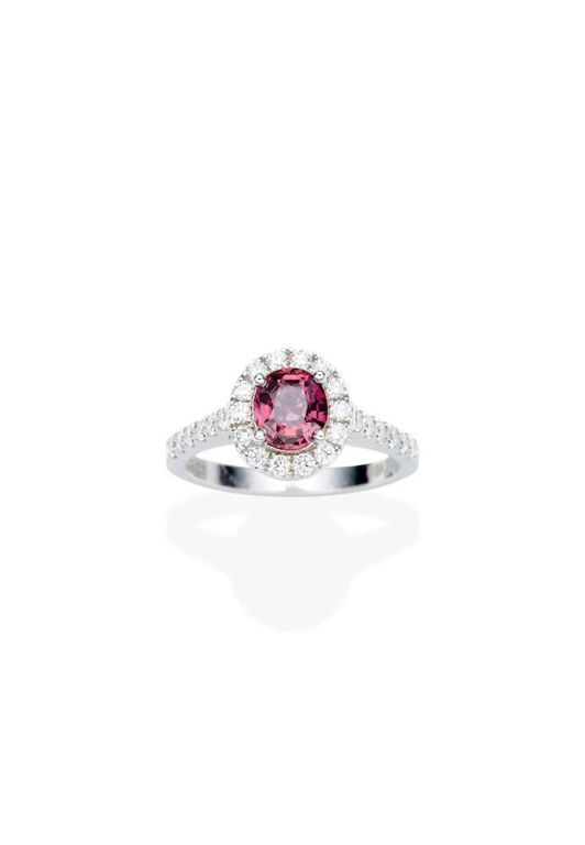 Sapphire and Diamond Ring