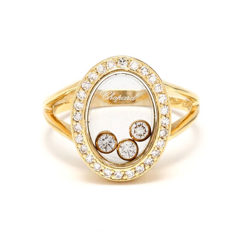 18k Gold Diamond Ring