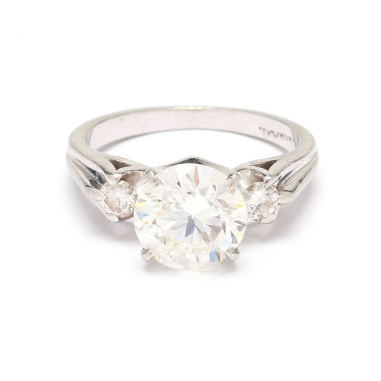 Platinum Diamond Ring