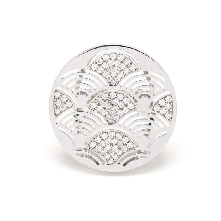 18k White Gold Diamond Ring