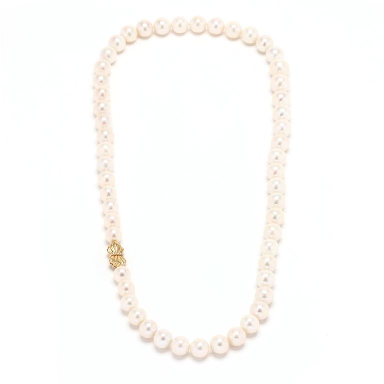 South Sea Pearl and Diamond Necklace