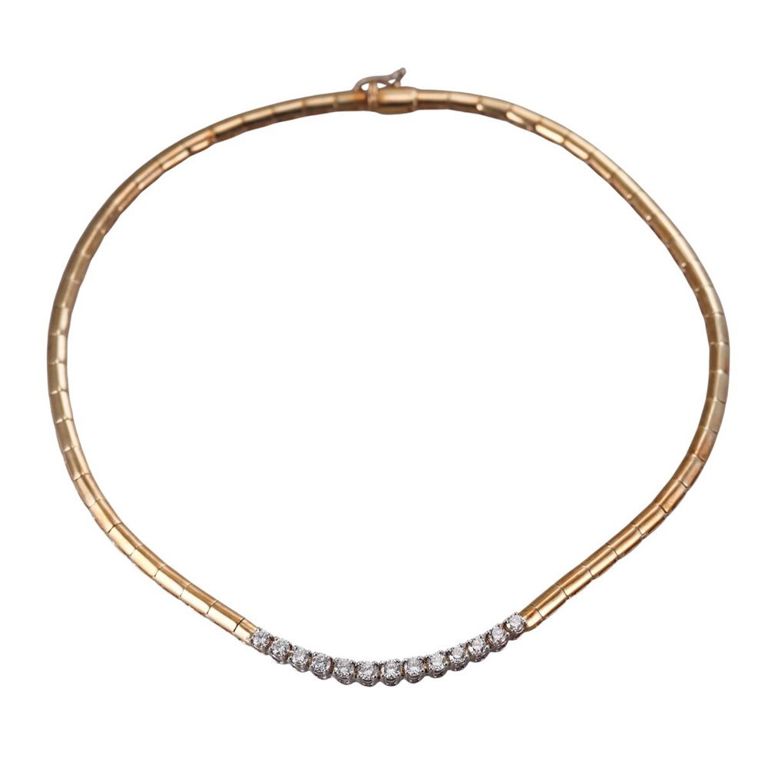 14k Gold Diamond Necklace
