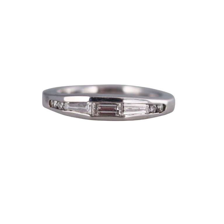 14k Gold Diamond Wedding Band Ring