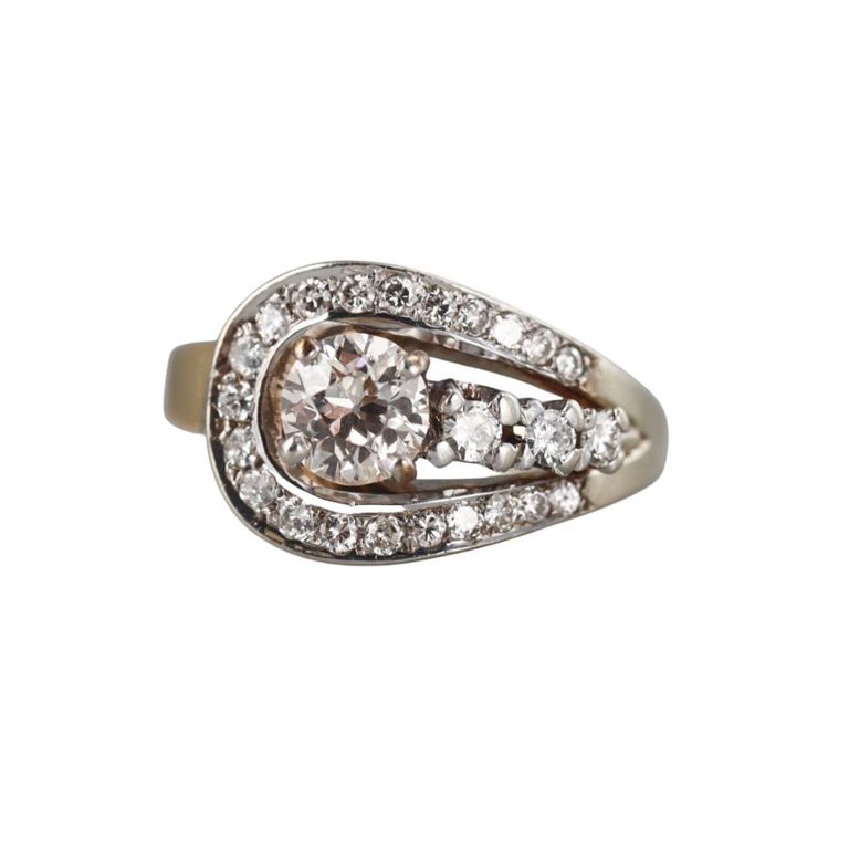 14k Gold Diamond Ring
