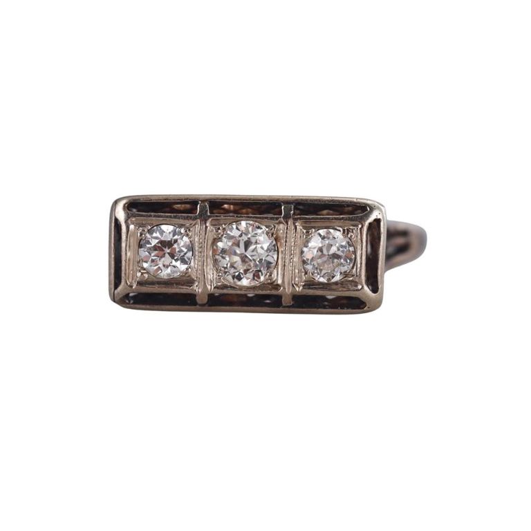 10k Gold Diamond Ring