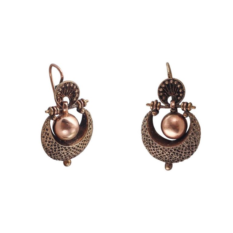 14k Gold Drop Earrings
