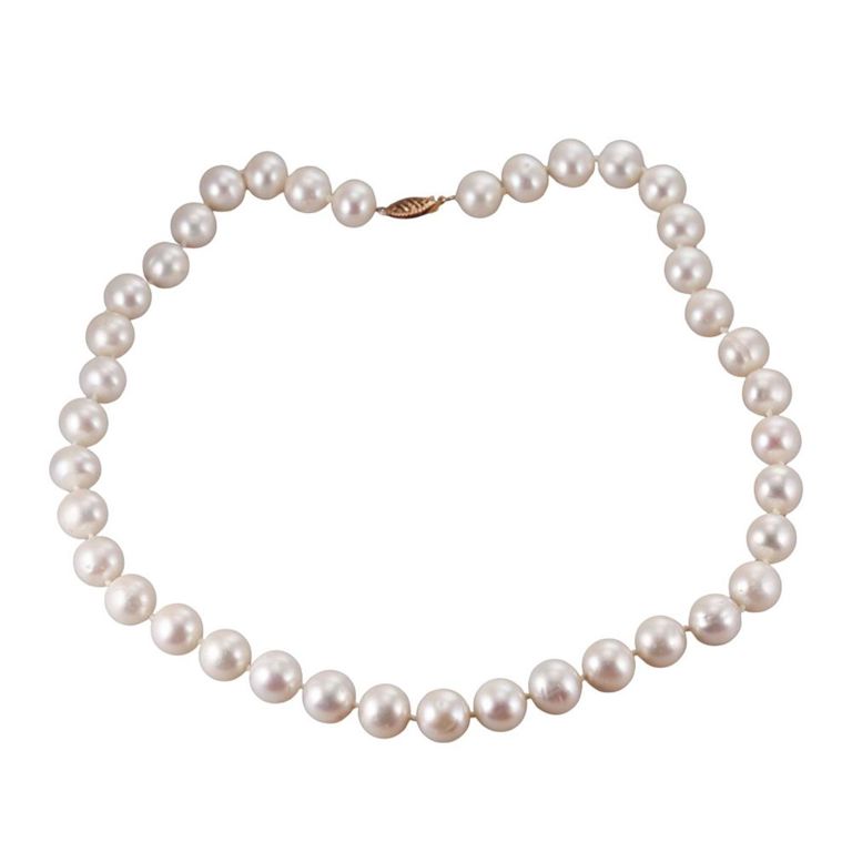 14k Gold Pearl Necklace
