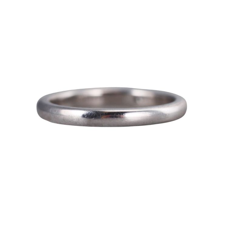 Platinum Diamond Wedding Band Ring