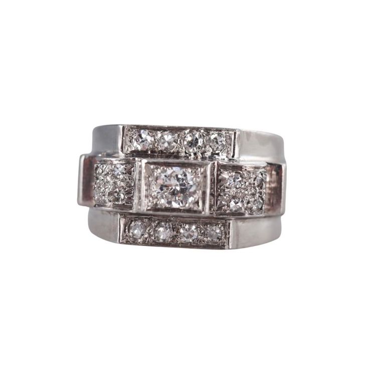 Platinum Diamond Ring