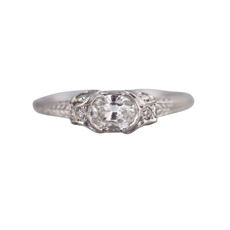 Platinum Diamond Engagement Ring