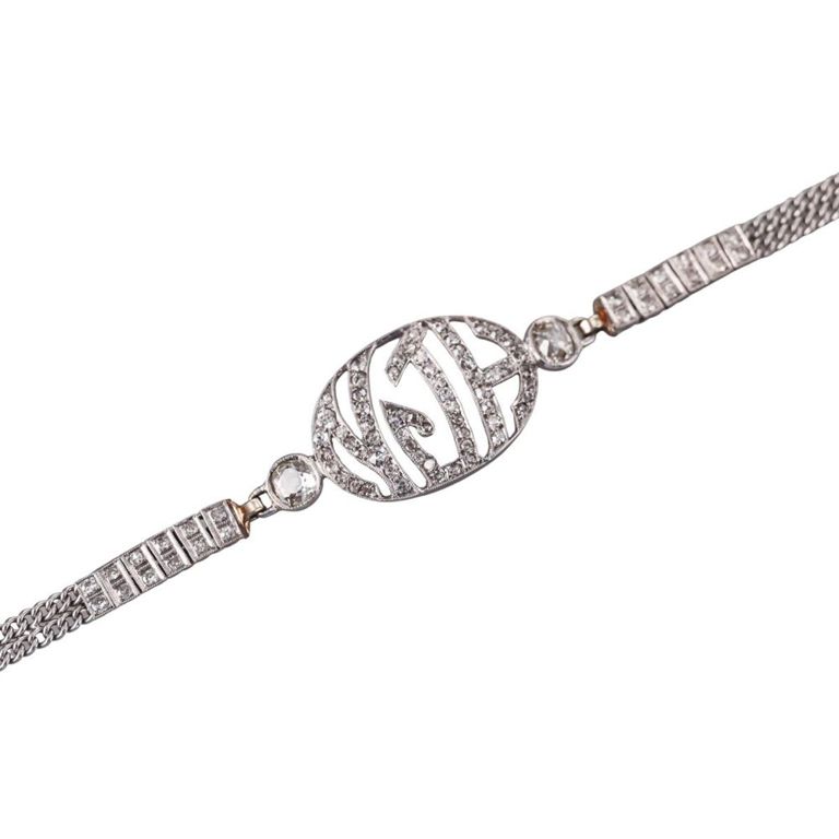 Platinum Diamond Bracelet