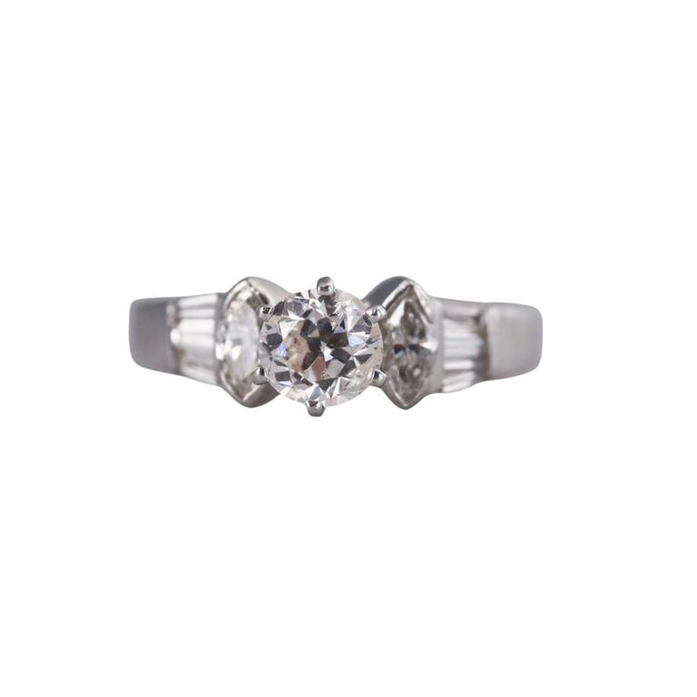 Platinum Diamond Engagement Ring