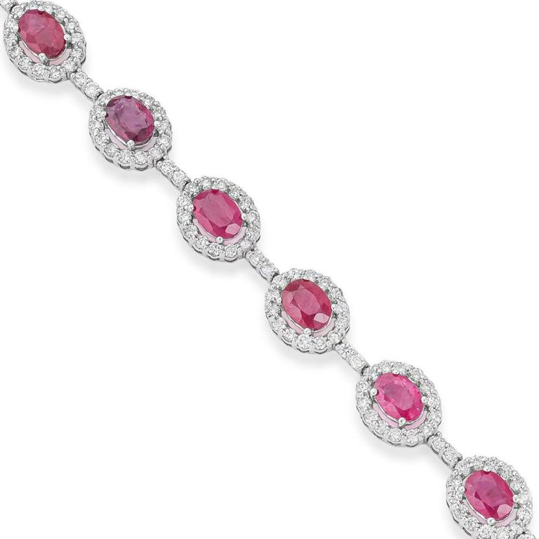 Ruby and Diamond Bracelet