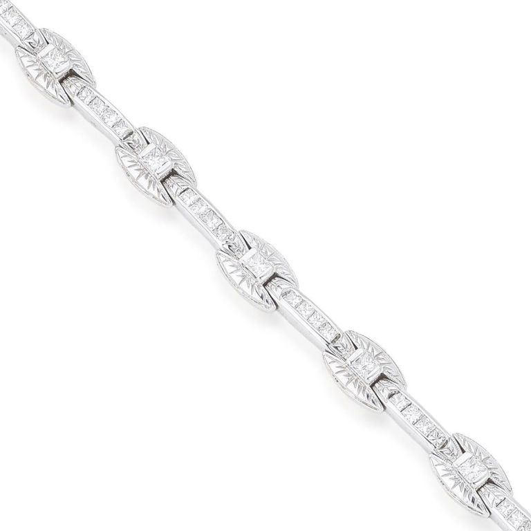 Platinum Diamond Bracelet