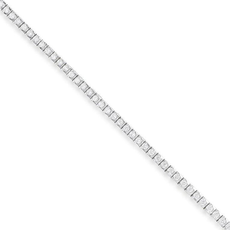 14k Gold Diamond Tennis Bracelet