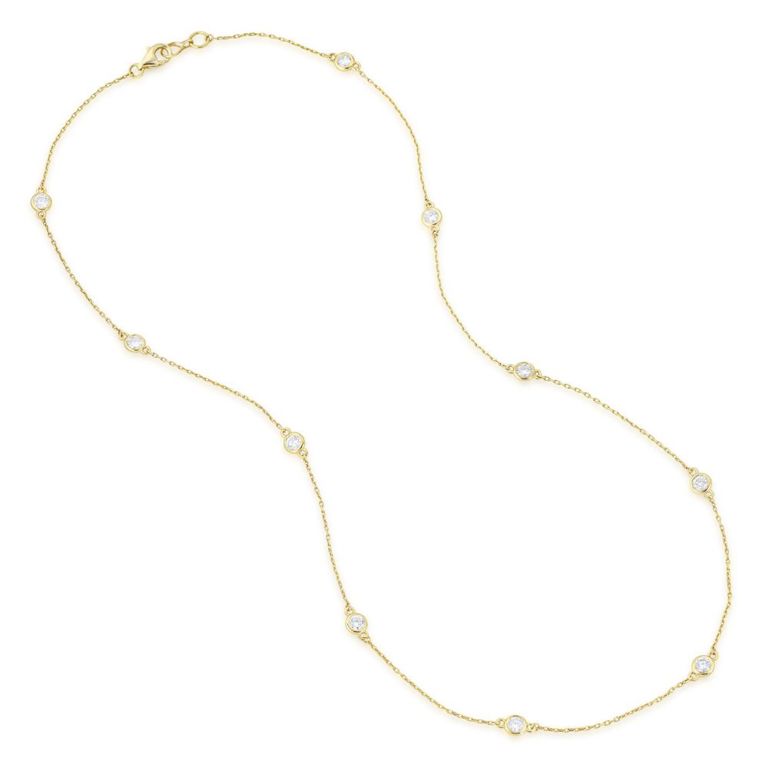 Diamond by the Yard Necklace