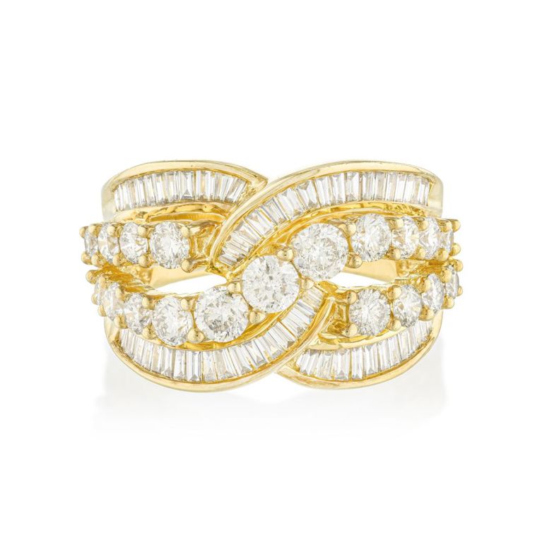 10k Yellow Gold Diamond Ring