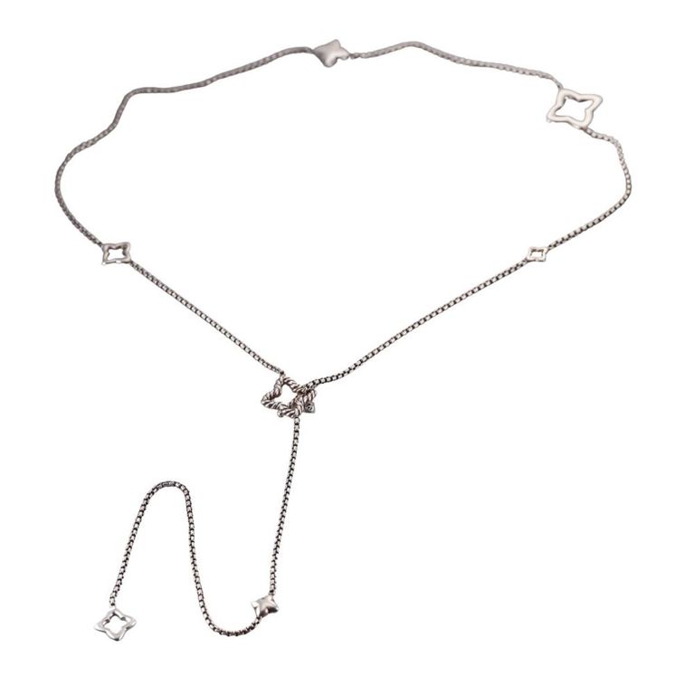 Sterling Silver Chain Gemstone Chain