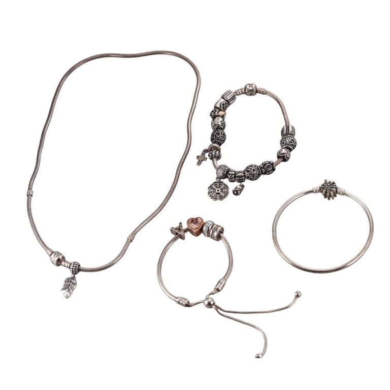 Sterling Silver Multi Gem Jewelry Lot