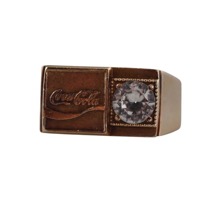 Gold Coca Cola Men’s Ring