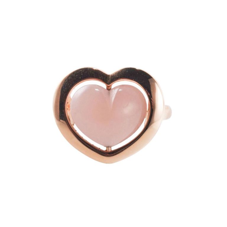 18k Gold Quartz Ring