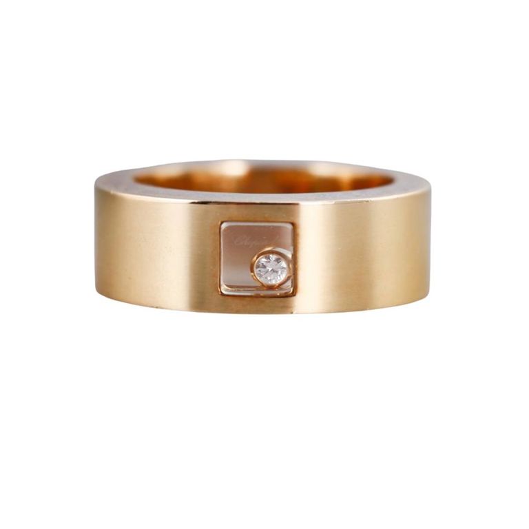18k Gold Diamond Band Ring