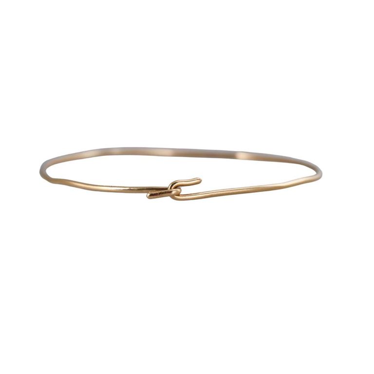 18k Gold Bangle Bracelet