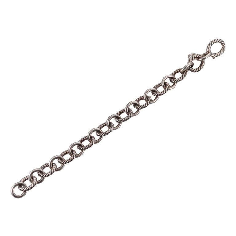 Sterling Silver Oval Link Bracelet