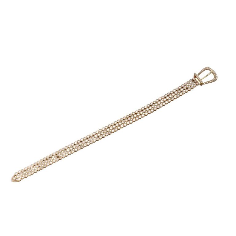18k Yellow Gold Diamond Bracelet