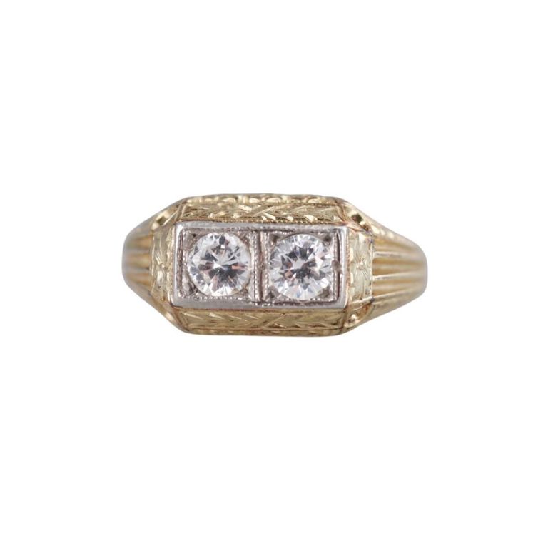 14k Gold Diamond Ring