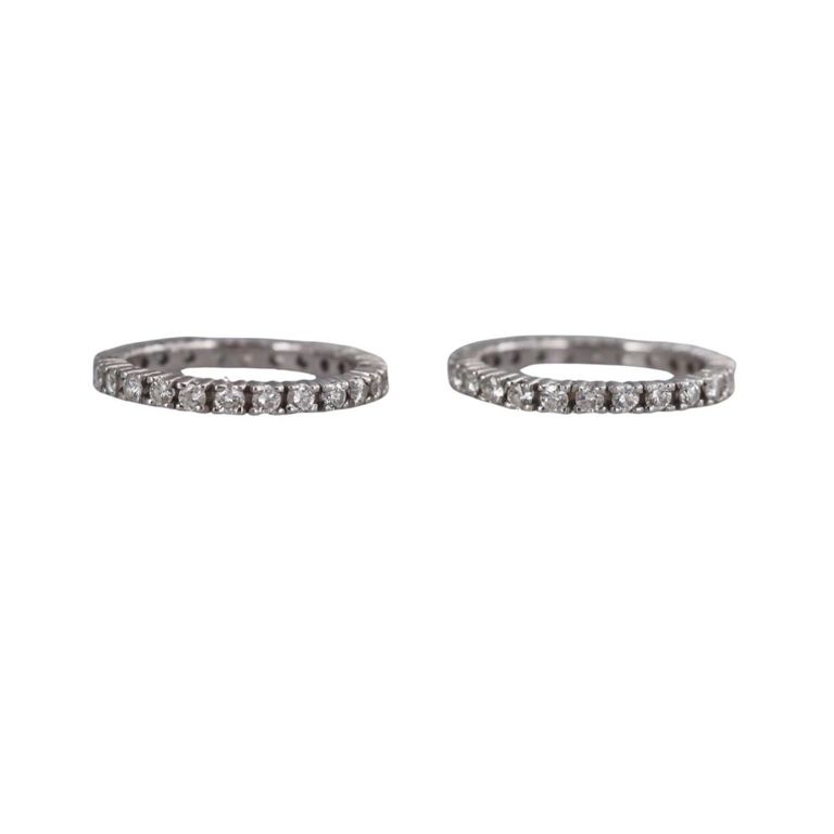 Set of 2 14k Gold Diamond Eternity Rings