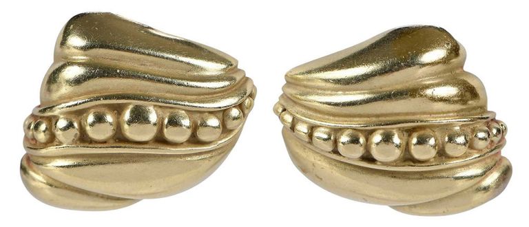 18k Gold Earrings