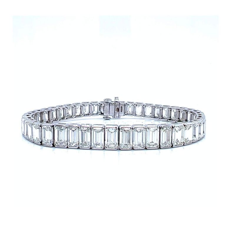 Platinum Diamond Tennis Bracelet