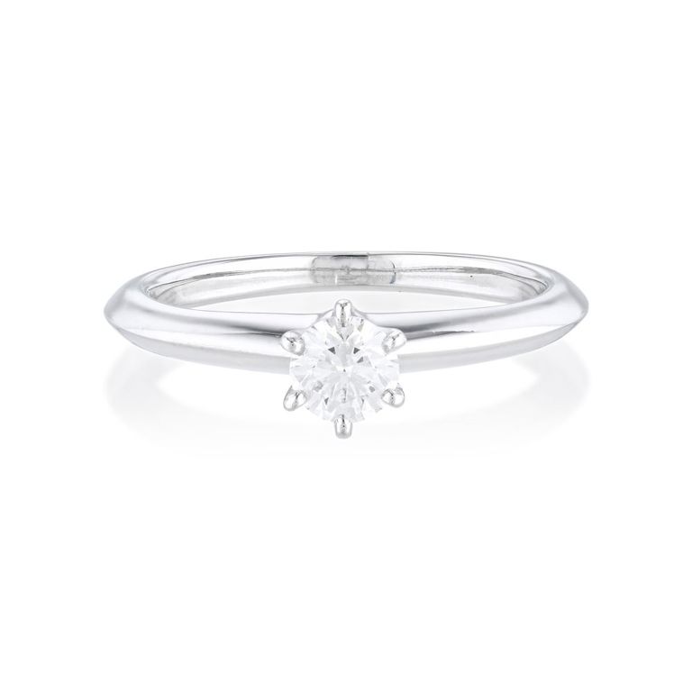 Platinum Diamond Solitaire Engagement Ring