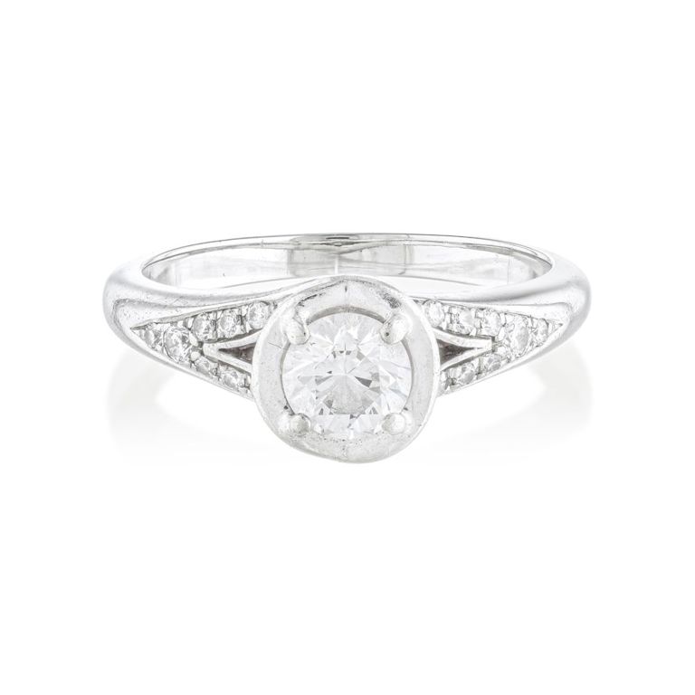 Platinum Diamond Ring