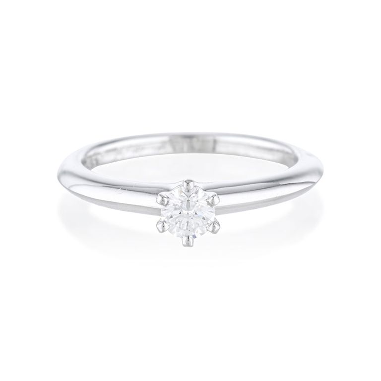 Platinum Diamond Engagement Ring