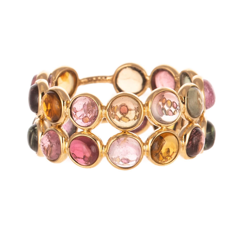 18k Yellow Gold Tourmaline Ring