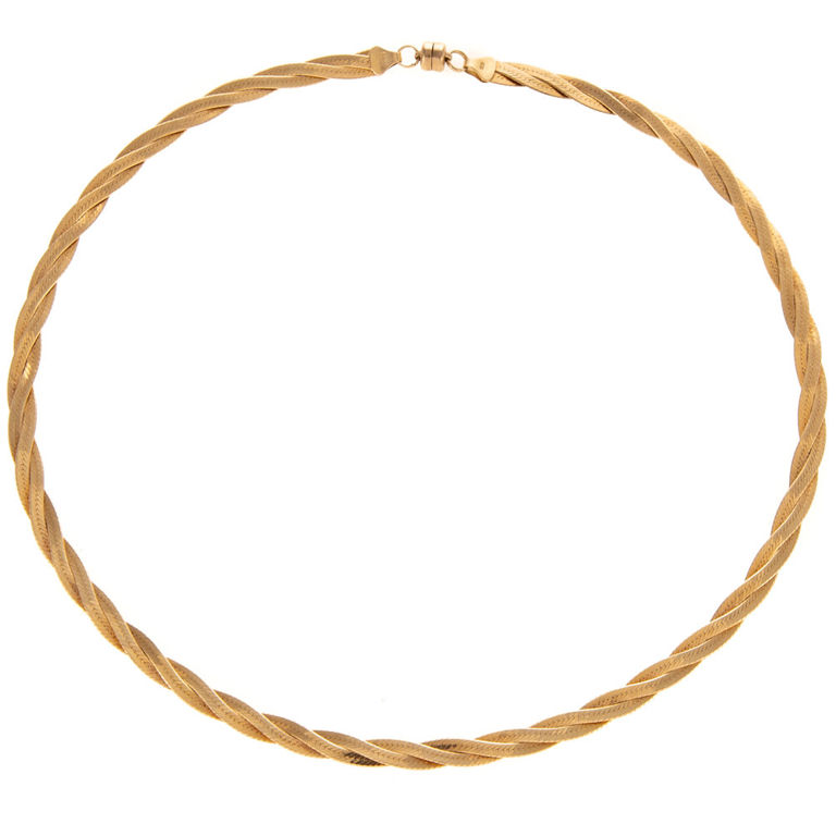 14k Yellow Gold Chain Necklace