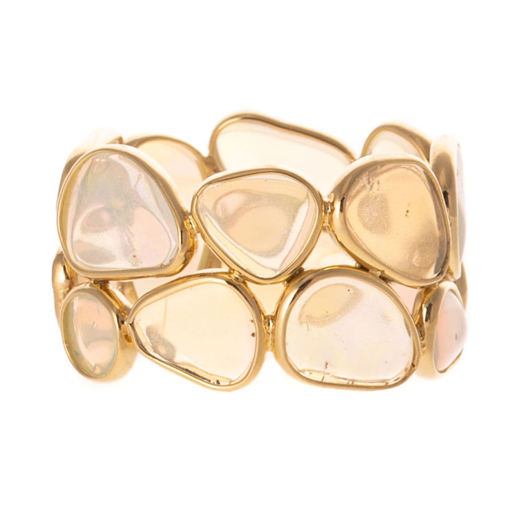 18k Yellow Gold Opal Ring