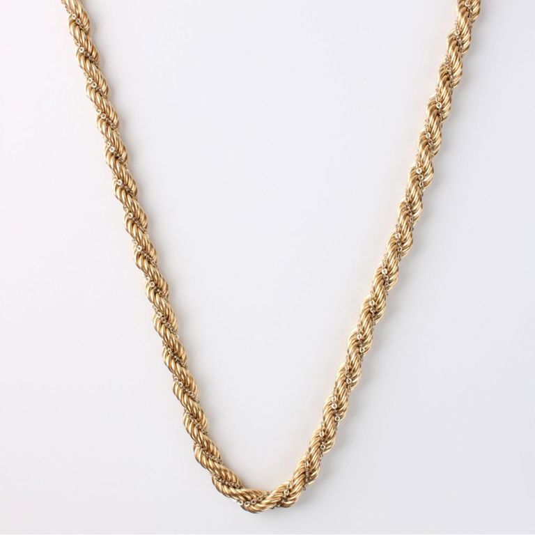 14k Yellow Gold Chain Necklace