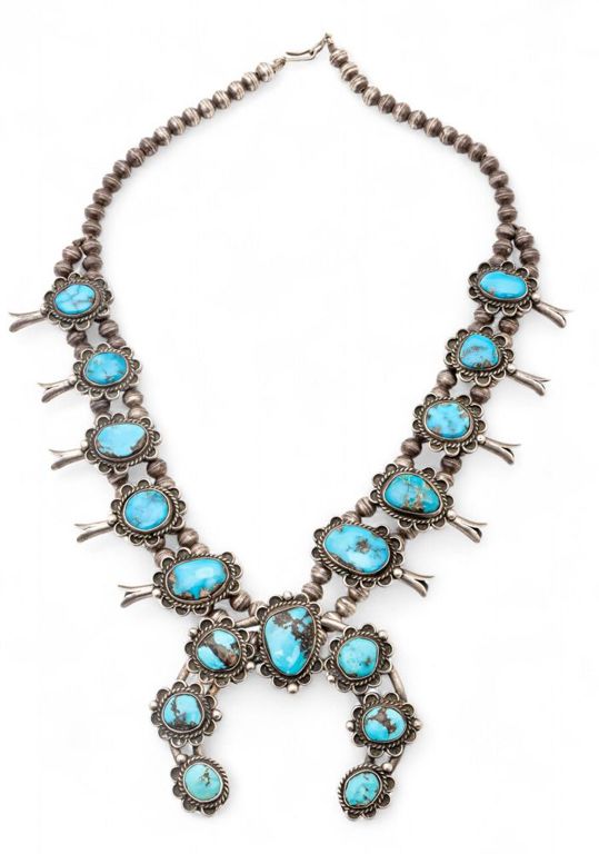 Silver Turquoise Necklace