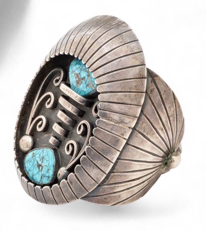 Silver Turquoise Bracelet